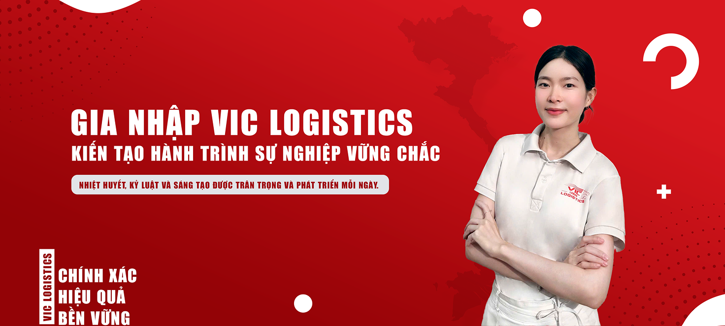 Banner thông tin tuyển dụng VIC Logistics